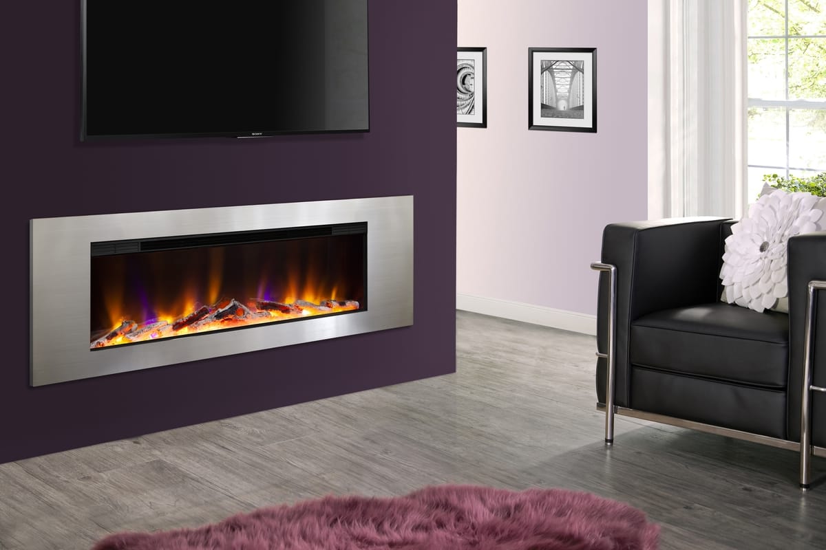 Electriflame Vr Metz Satin Silver